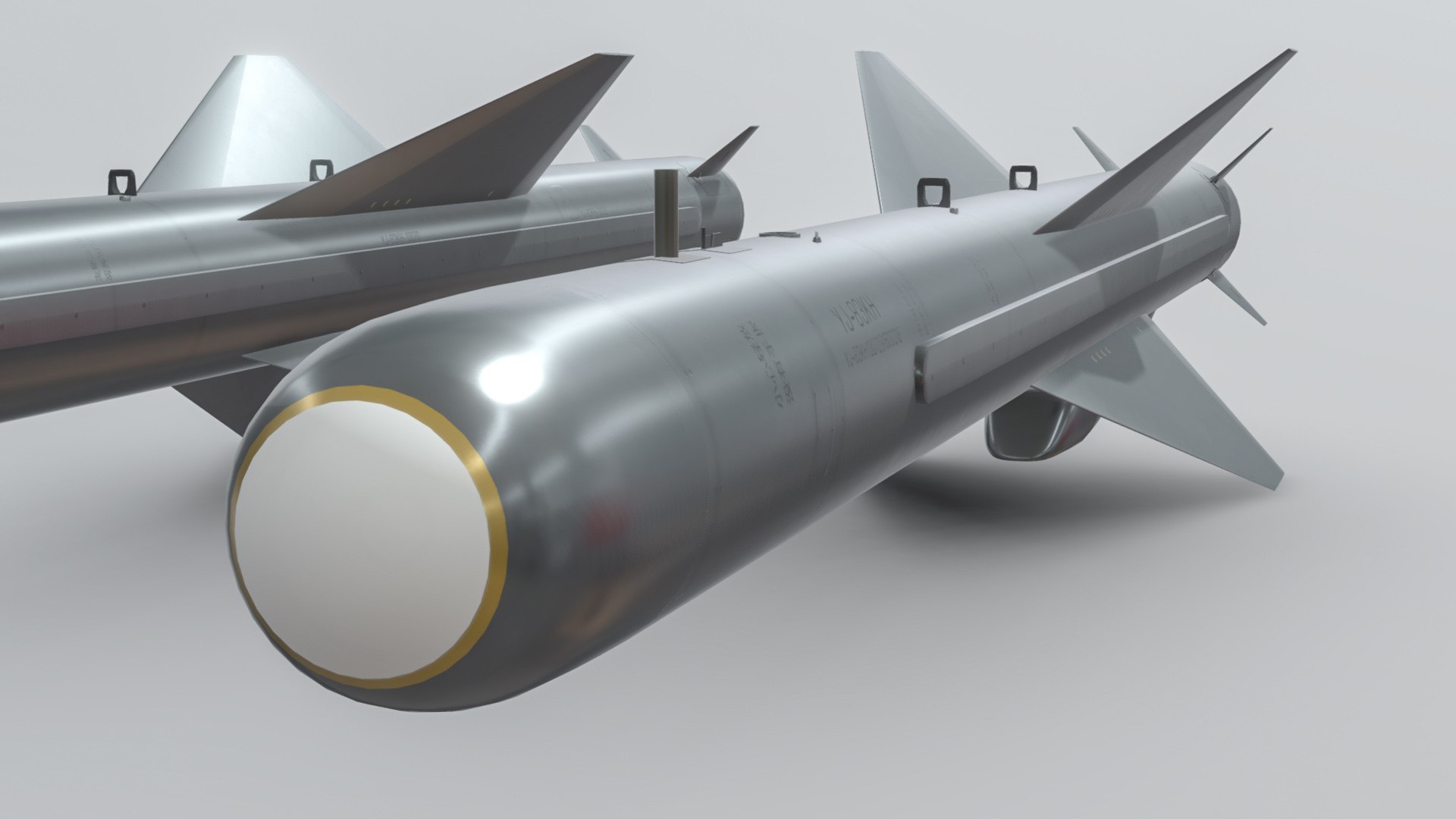 CM-802AKG | C-802AK Air Launched Cruise Missiles 3D - TurboSquid 1723136
