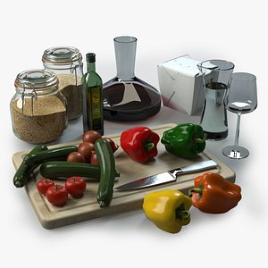 3d model kitchen 2