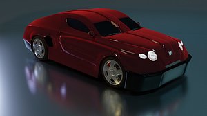 3D model car wheels