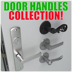 door handles 3d max