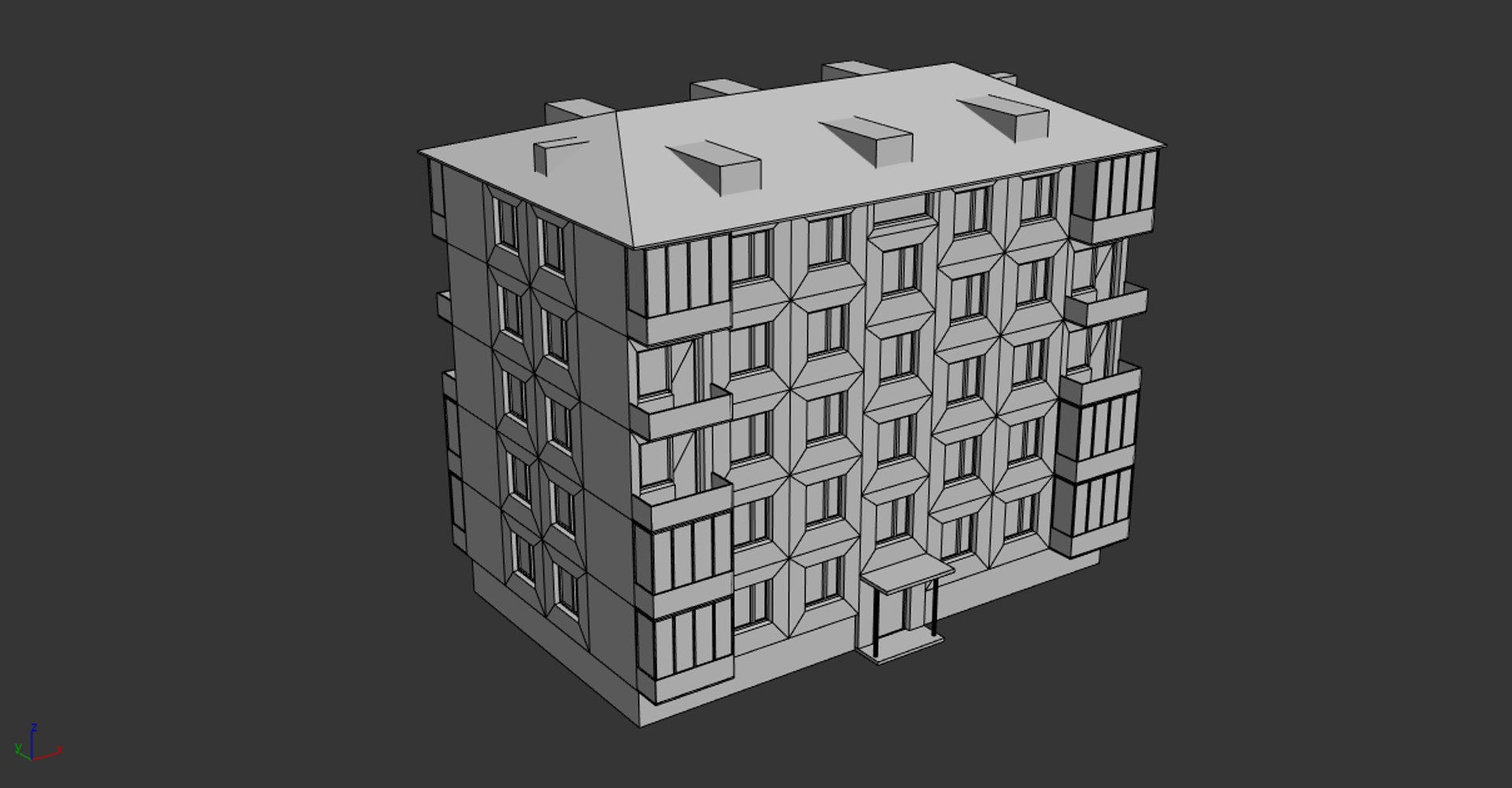 Modular Apartment 3D Model - TurboSquid 1369495