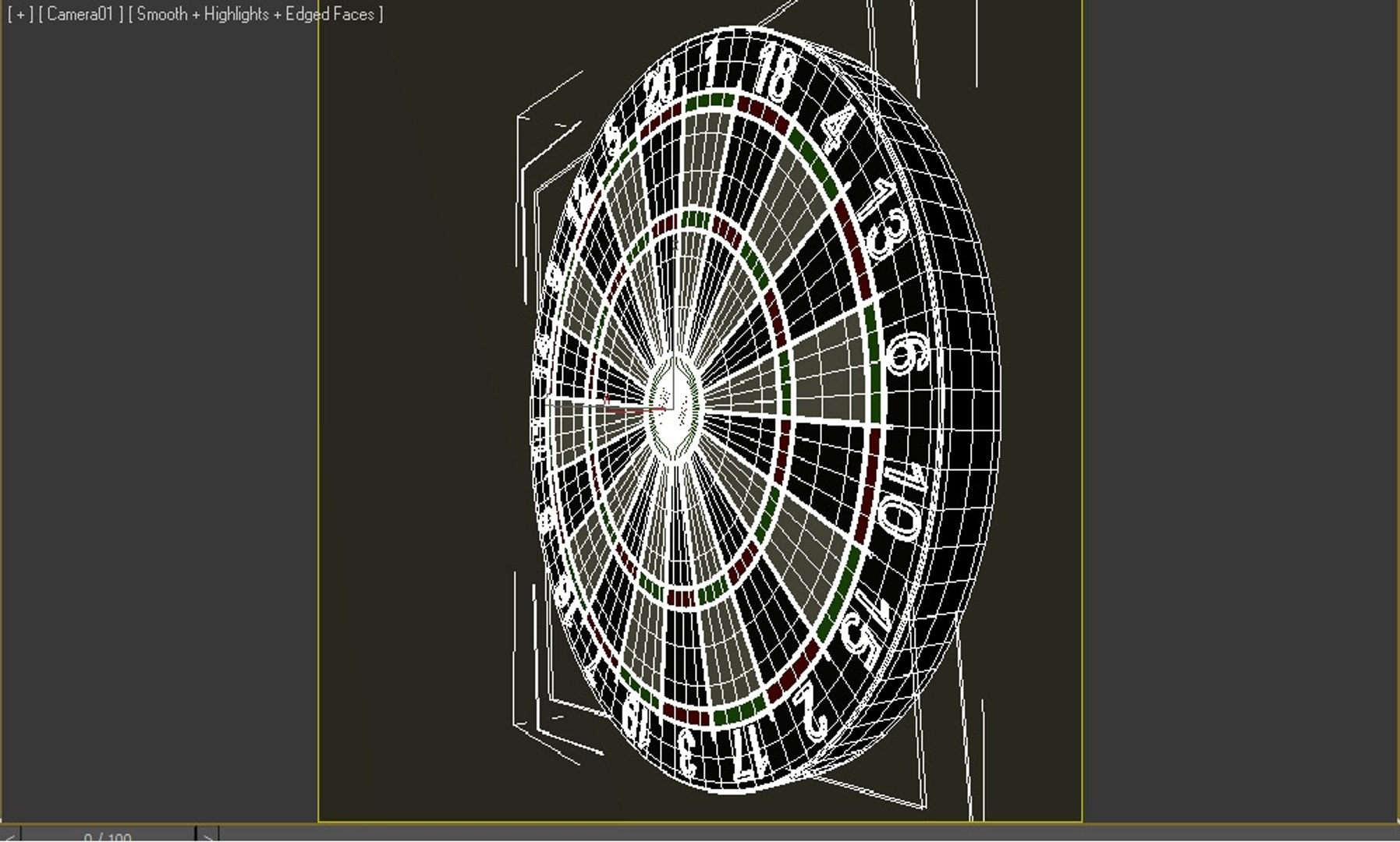 3d Darts Board