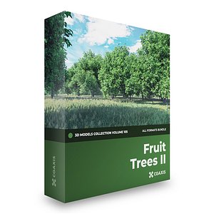 CGAxis Models Volume 105 - Fruit Trees