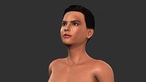 Beautiful Woman -Rigged 3d character 3D