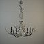 Adirondack Antler 6 Arm Chandelier