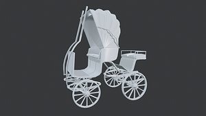 Cab Phaeton Folded Low-poly