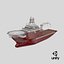 3D Offshore Support Vessel model