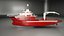 3D Offshore Support Vessel model