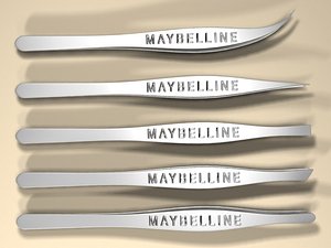 Tweezers Maybelline (3DS, MAX, OBJ)