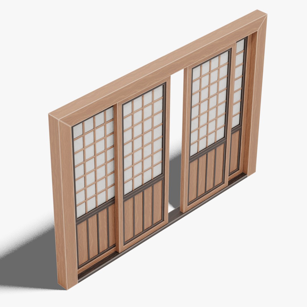 Sketchup Japanese Sliding Doors Image to u