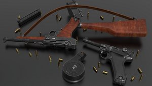 P08 Pistol Fps - Tps