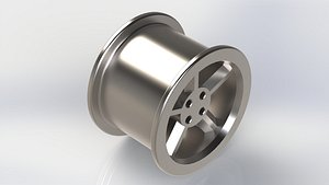 titanium alloy wheel 3D