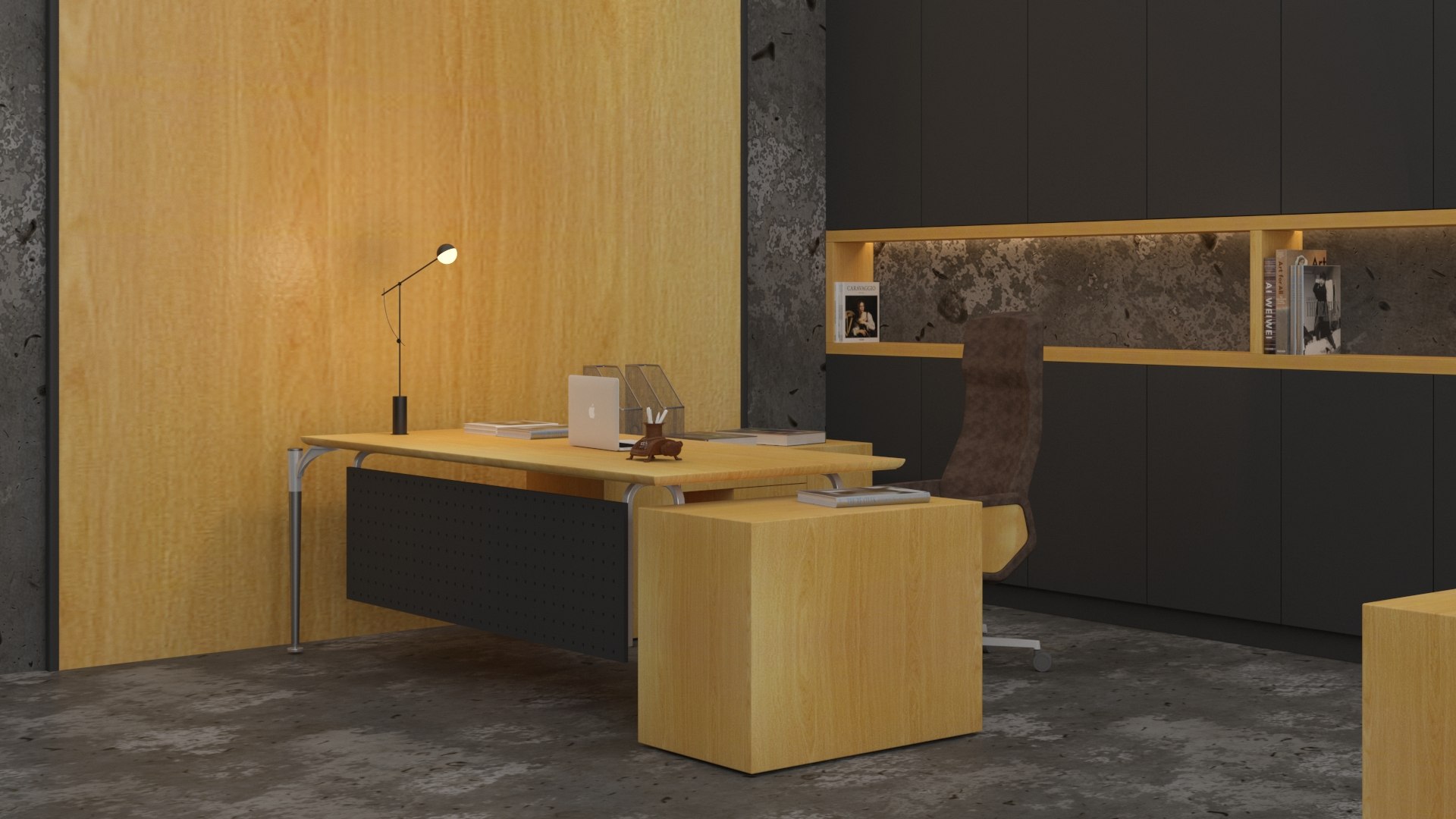 3D Office Interior Design Scene 3D - TurboSquid 1924450