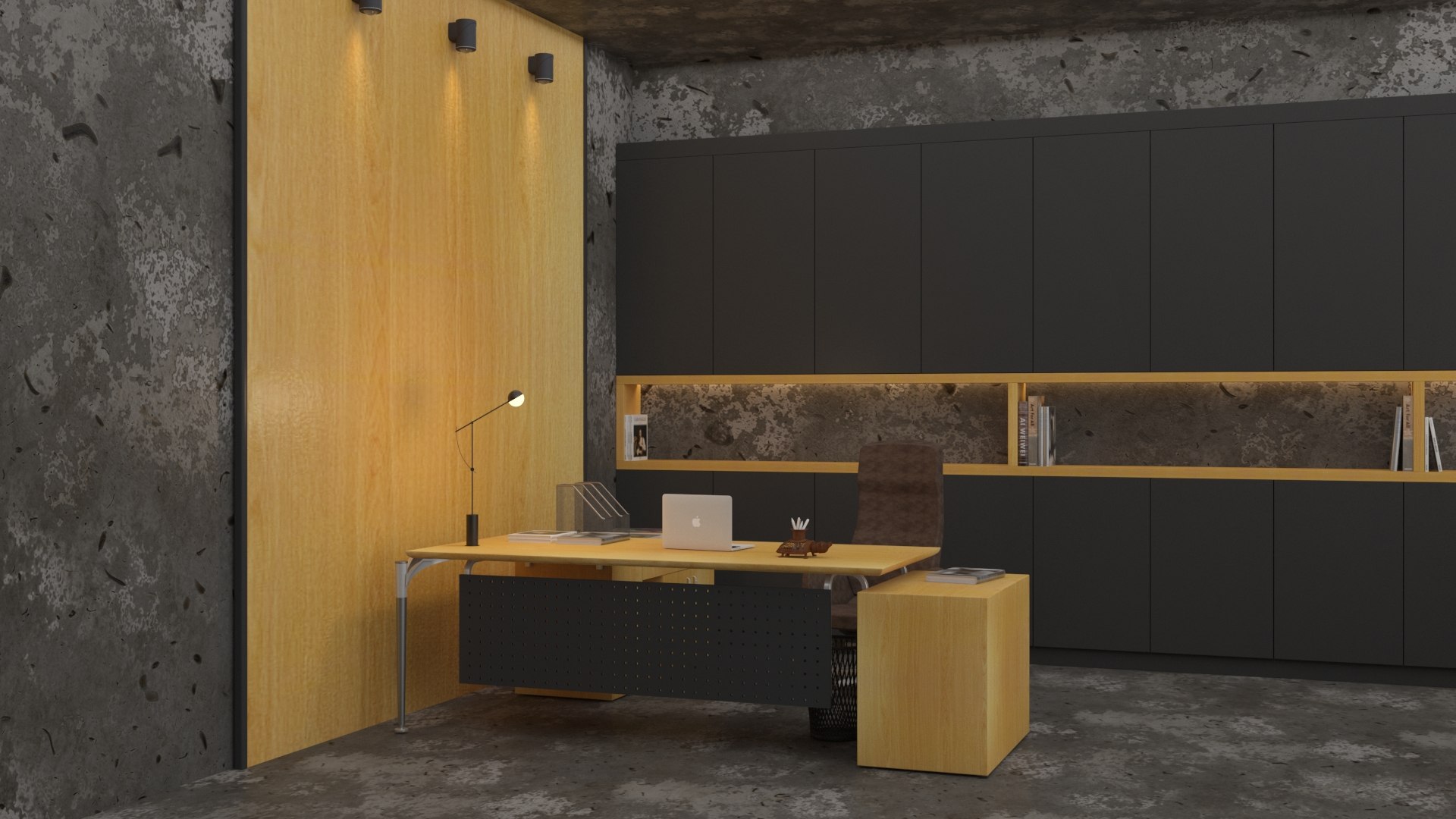 3D Office Interior Design Scene 3D - TurboSquid 1924450