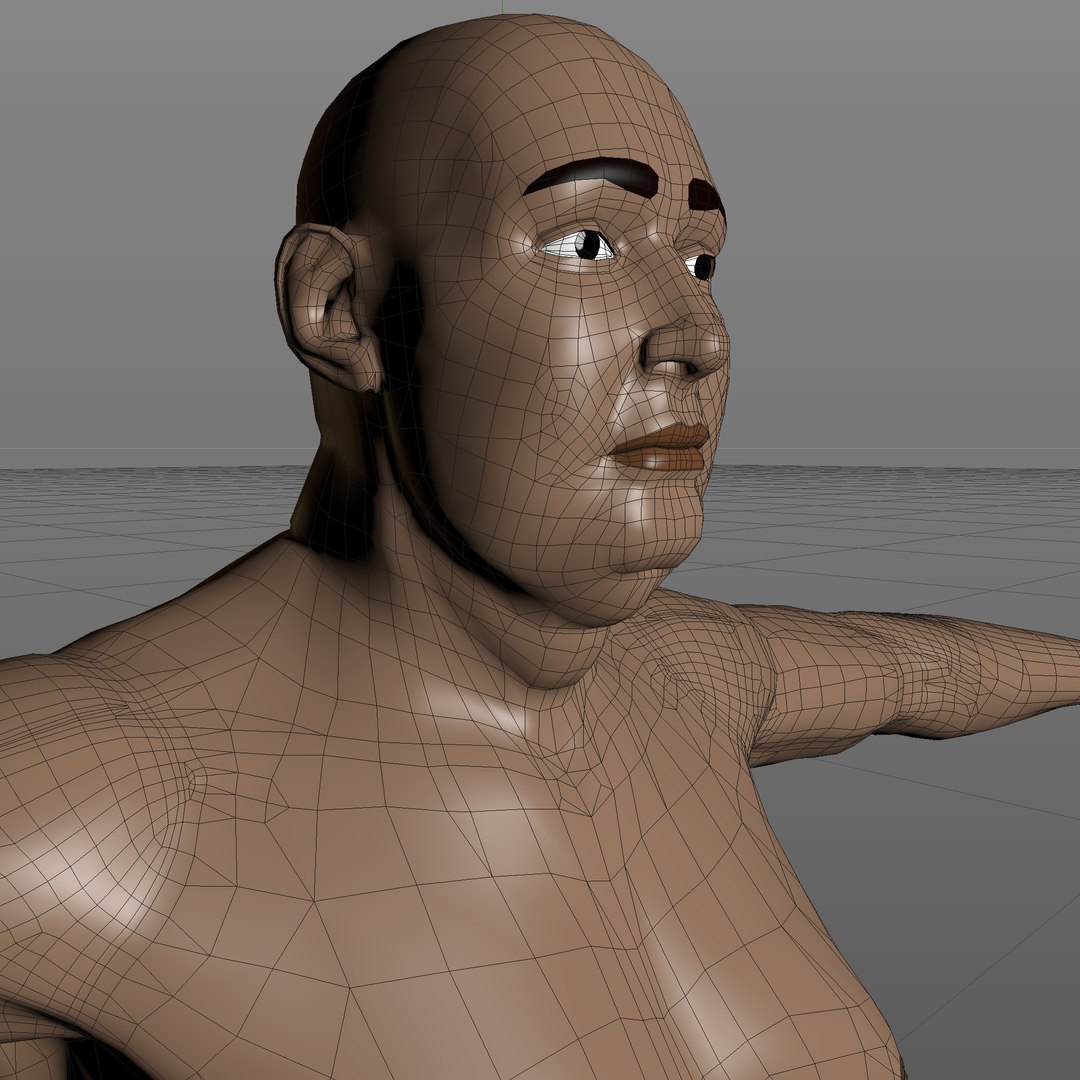 3D Old Man Model TurboSquid 1435277