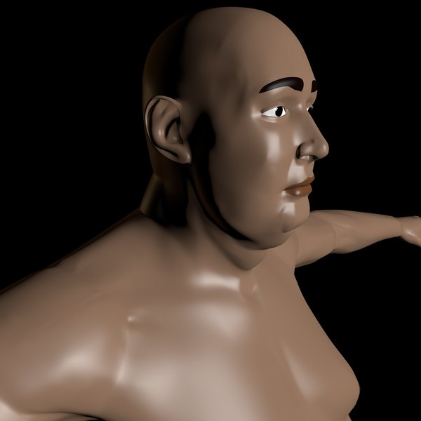 Homem Gordo Realista - Equipado Modelo 3D - TurboSquid 997738