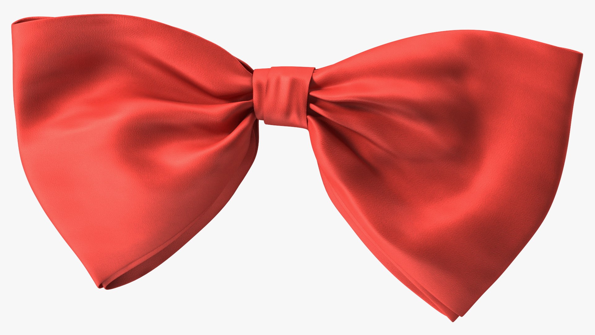 Bow Tie Red 3D model preview