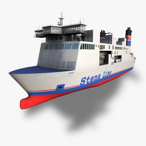 modelo 3d Transbordador Ro-Ro - TurboSquid 2335744
