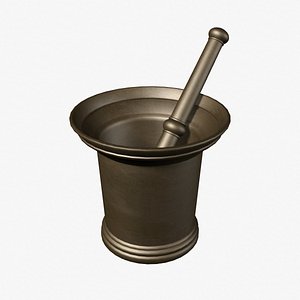 mortar 3d model