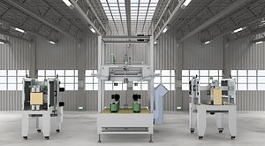 Box sealing machine Assembly