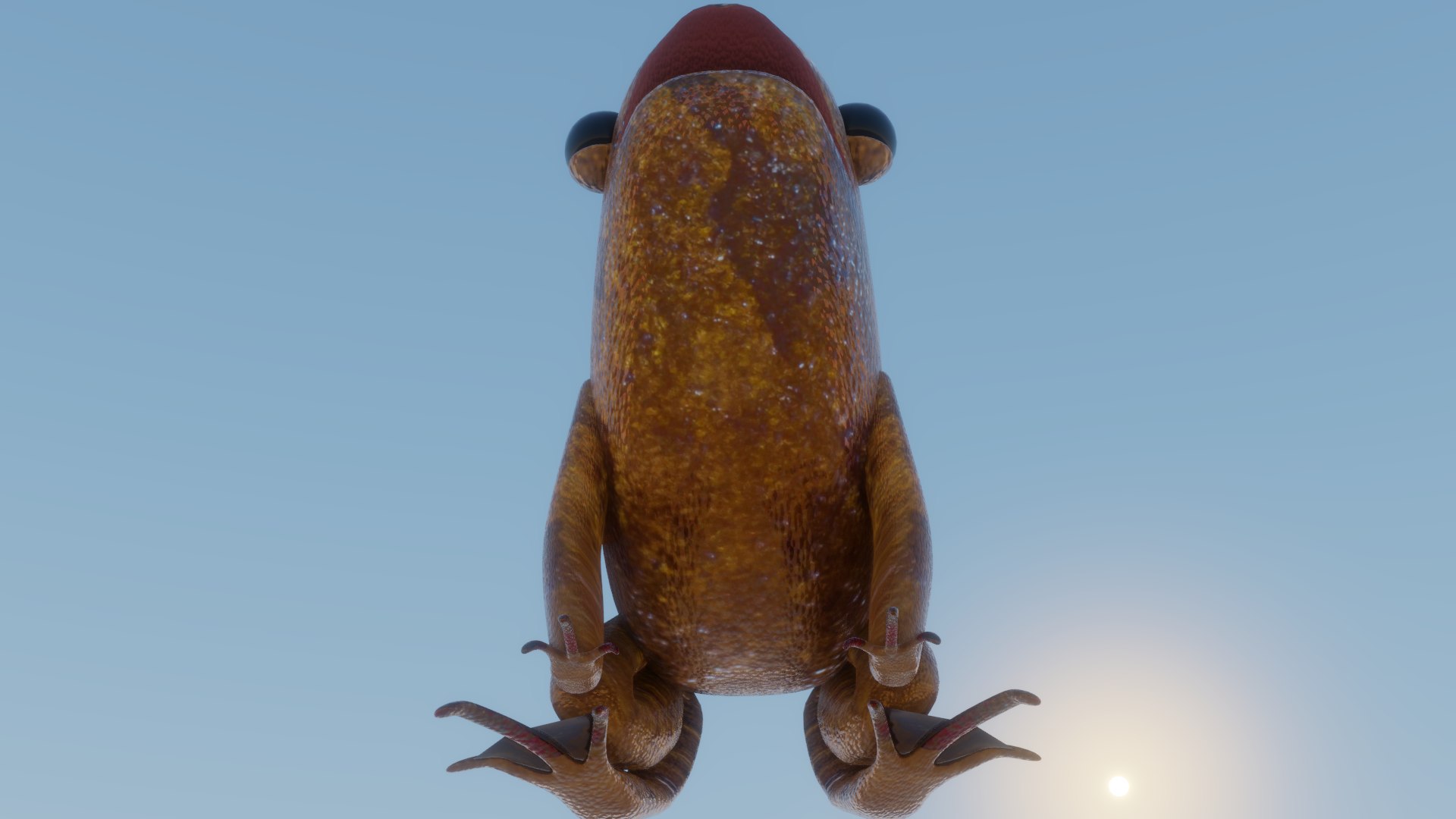 Mid-Poly Brown Frog 3D Model - TurboSquid 2069726