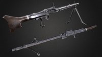 MG34 Videogame Asset