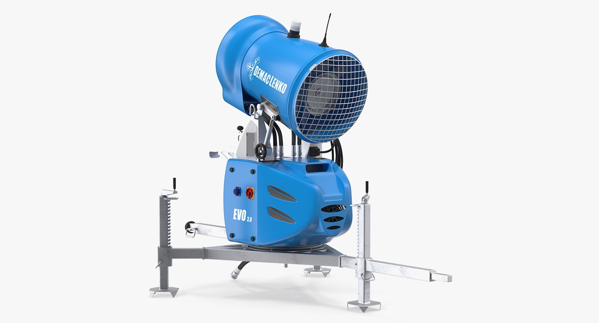 Demaclenko EVO MMK Snow Maker Gun 3D Model 3D model preview