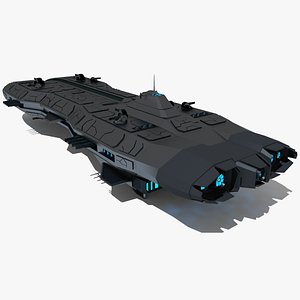 Battle Spaceship 3D model