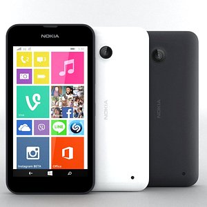 3d nokia lumia 638