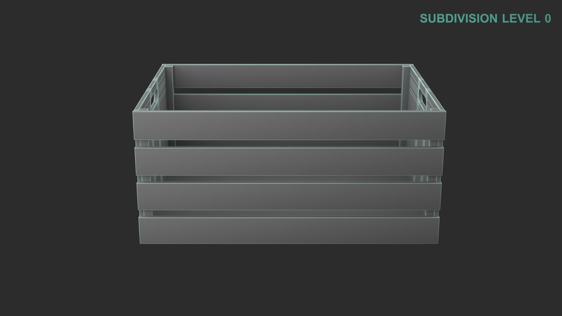 3D Wooden Box - TurboSquid 1968525