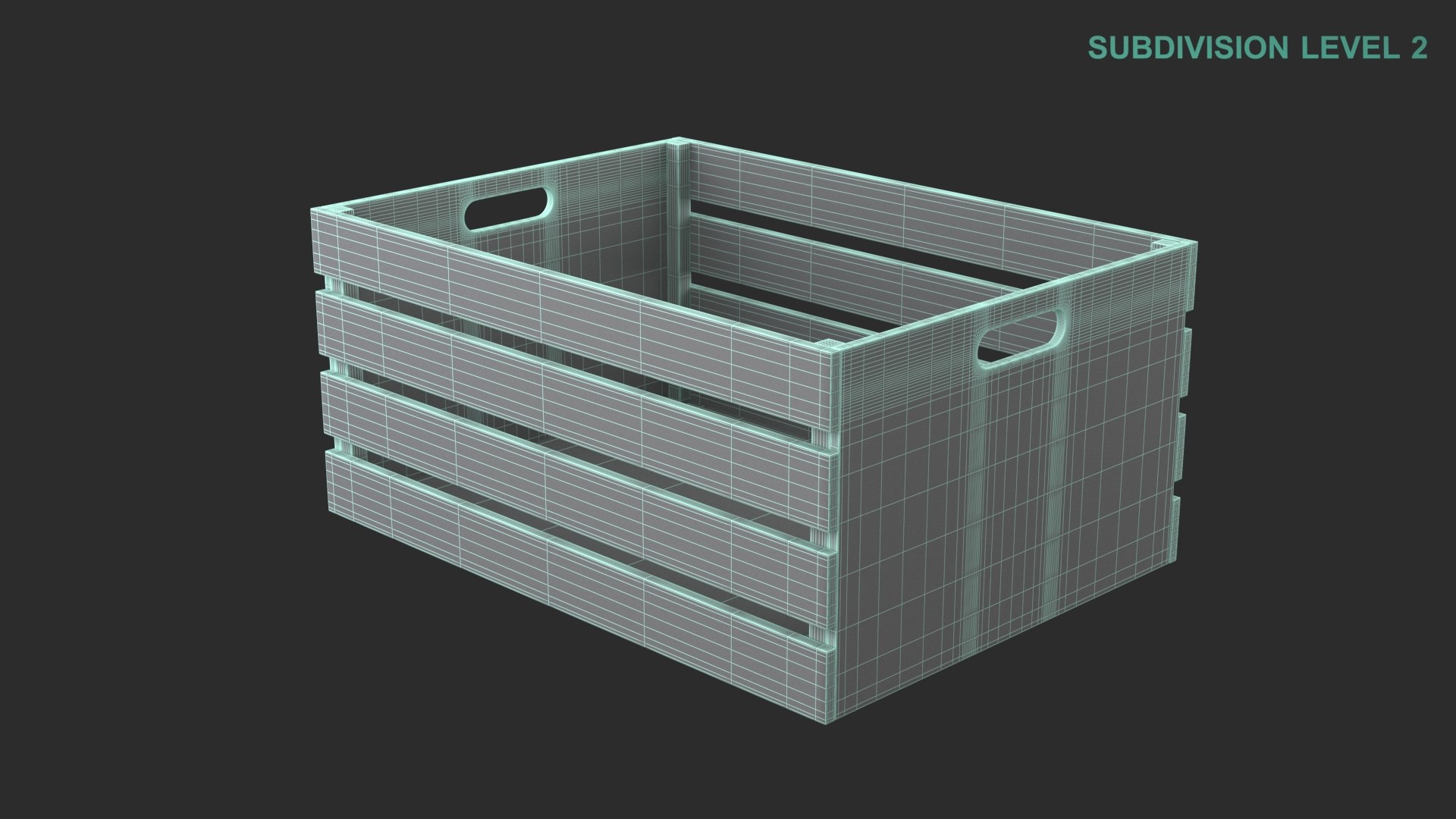 3D Wooden Box - TurboSquid 1968525