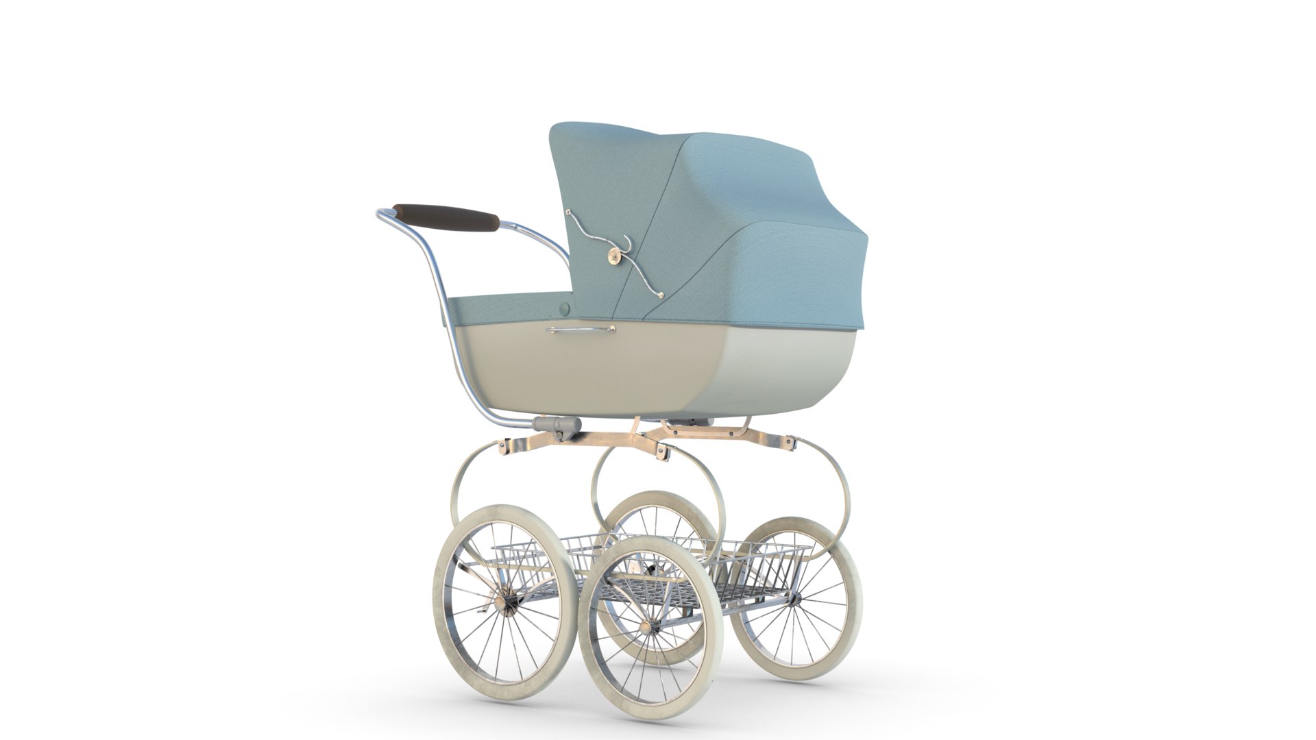 Renders Stroller Baby 3D Model - TurboSquid 1628936