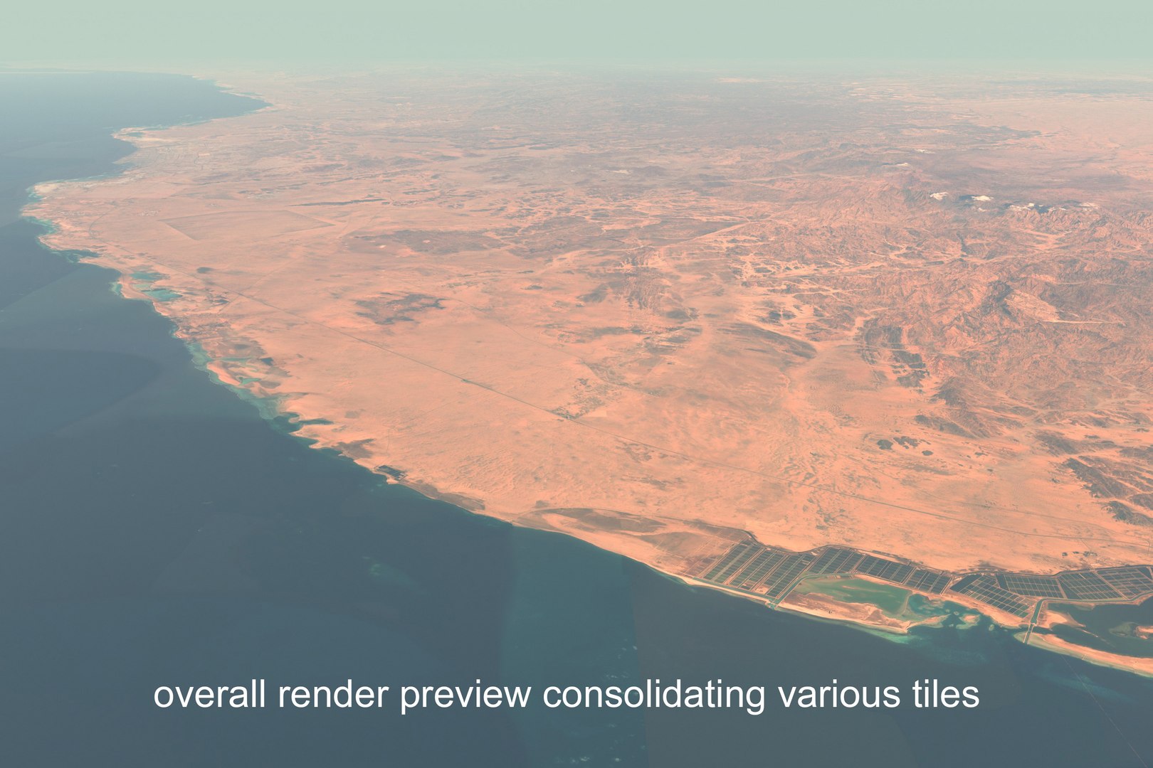 3D Mecca Red Sea N22 E40 Topography Saudi Arabian Model TurboSquid 1801362