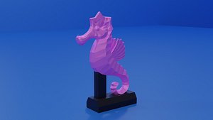 seahorse printing 3D model