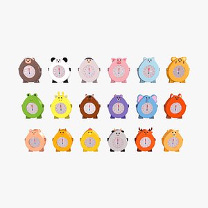 Animal Clock Pack 01