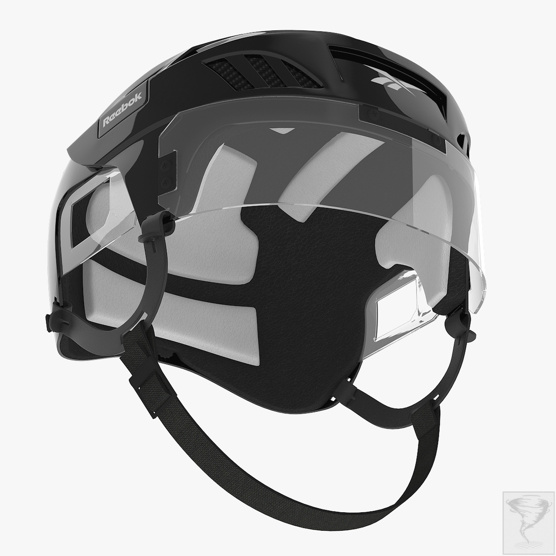 3d ice hockey helmet model