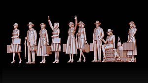 3D The format is STL OBJ ZBRUSH