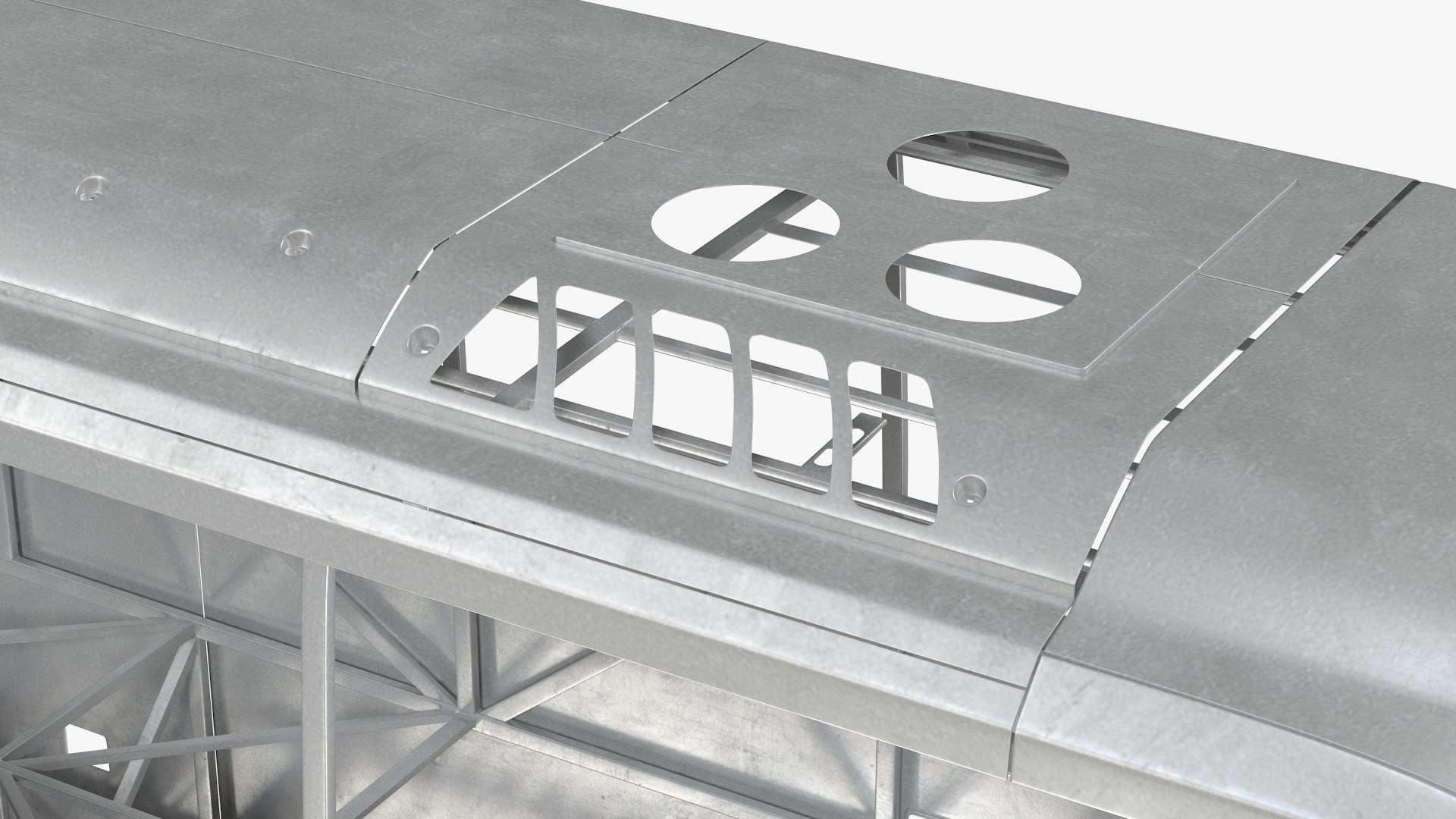 Coach bus body frame 3D TurboSquid 1596837