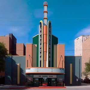 The Eglinton Grand Entrance with Night Lights 3D