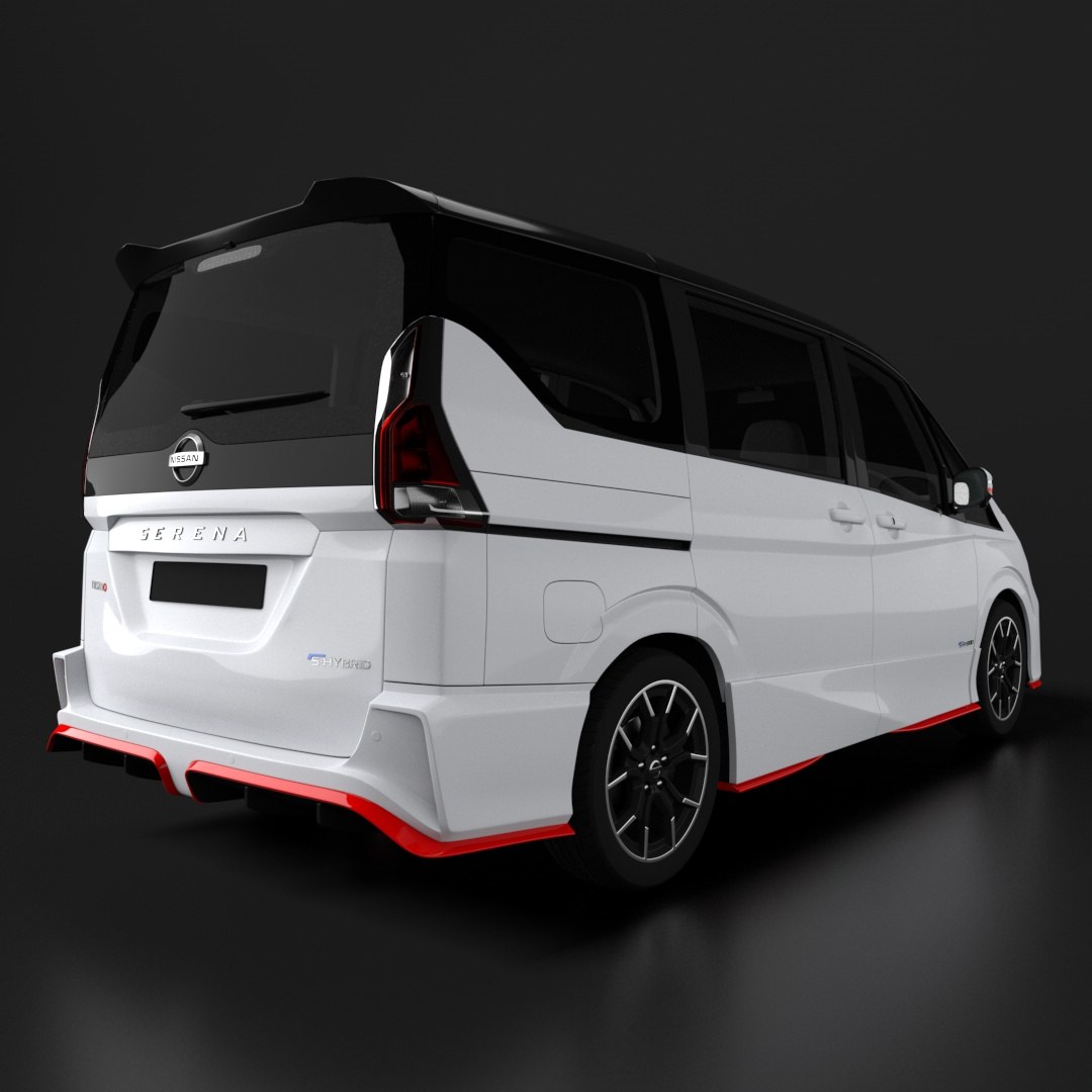 3D Nissan Serena Nismo https://p.turbosquid.com/ts-thumb/ck/Y6oqGP/nO/preview2/jpg/1763106722/1920x1080/fit_q87/cae419332918935536e584d78ec94e0ae8e91ee7/preview2.jpg