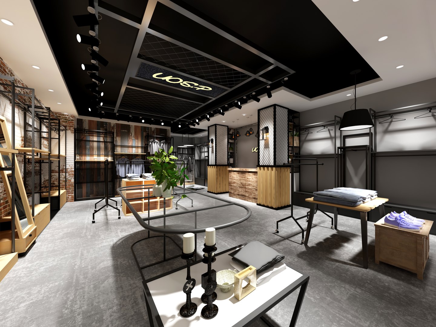 3D Model Clothing Store 3D Model - TurboSquid 2438485