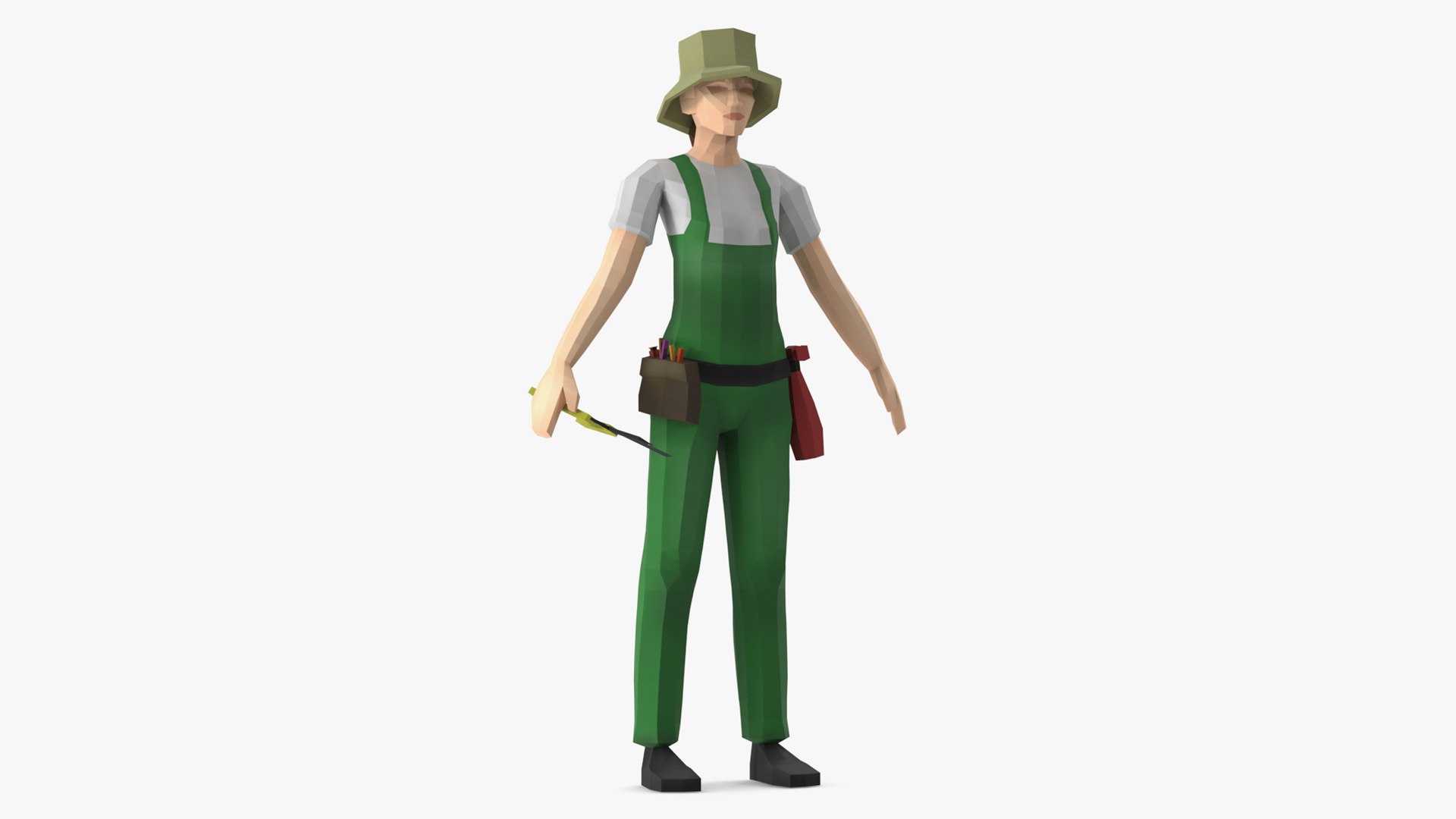 3D Low Poly Characters Collection 4 Rigged for Maya https://p.turbosquid.com/ts-thumb/ck/eZdqXR/Cr/gardenerlowpolyriggedformayamb3dmodel035/jpg/1788602735/1920x1080/fit_q87/b96dff1f8abb95377dbe512bc3d0c7308a0200cb/gardenerlowpolyriggedformayamb3dmodel035.jpg