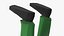 Giardiniere Low Poly truccato per Maya