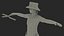 Giardiniere Low Poly truccato per Maya