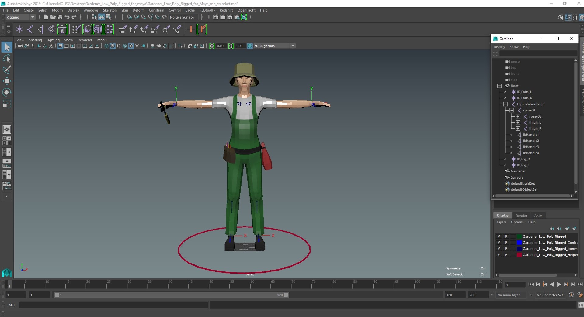 Gardener Low Poly Rigged for Maya 3D model https://p.turbosquid.com/ts-thumb/ck/eZdqXR/lC/gardenerlowpolyriggedformayamb3dmodel036/jpg/1708258175/1920x1080/fit_q87/468e7ae3ac35cb1d30053a8a1aa8474faeaf2790/gardenerlowpolyriggedformayamb3dmodel036.jpg