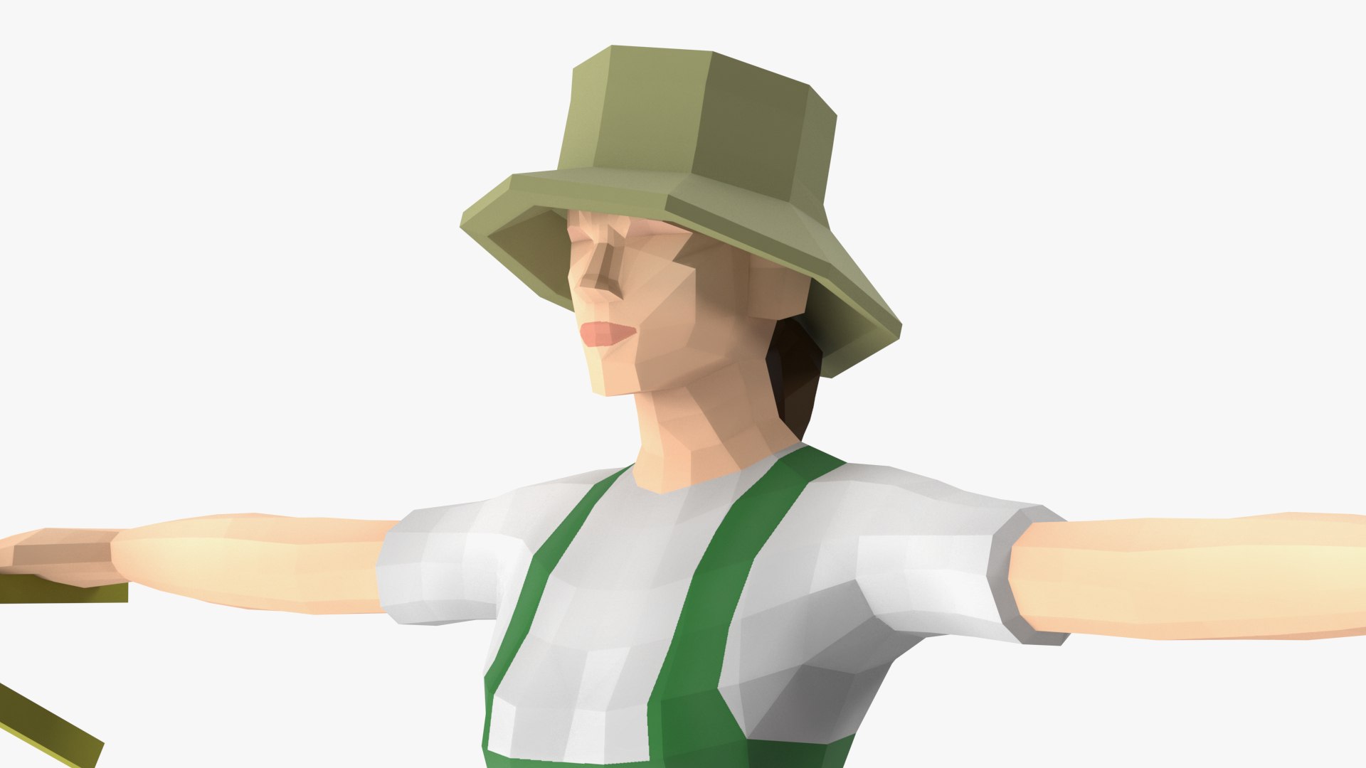 Gardener Low Poly Rigged for Maya 3D model https://p.turbosquid.com/ts-thumb/ck/eZdqXR/os/gardenerlowpolyriggedformayamb3dmodel018/jpg/1708258103/1920x1080/fit_q87/23fbd69a41821403aacc5d5b150ee9b1623f745c/gardenerlowpolyriggedformayamb3dmodel018.jpg