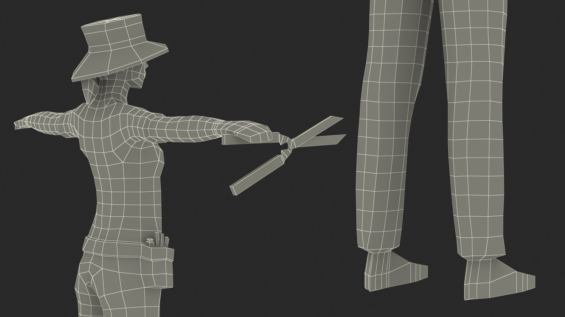 Gardener Low Poly Rigged for Maya 3D model https://p.turbosquid.com/ts-thumb/ck/eZdqXR/tw/gardenerlowpolyriggedformayamb3dmodel029/jpg/1708258146/1920x1080/fit_q87/6d848046751b17a2b54a65ea483459163bbb6922/gardenerlowpolyriggedformayamb3dmodel029.jpg