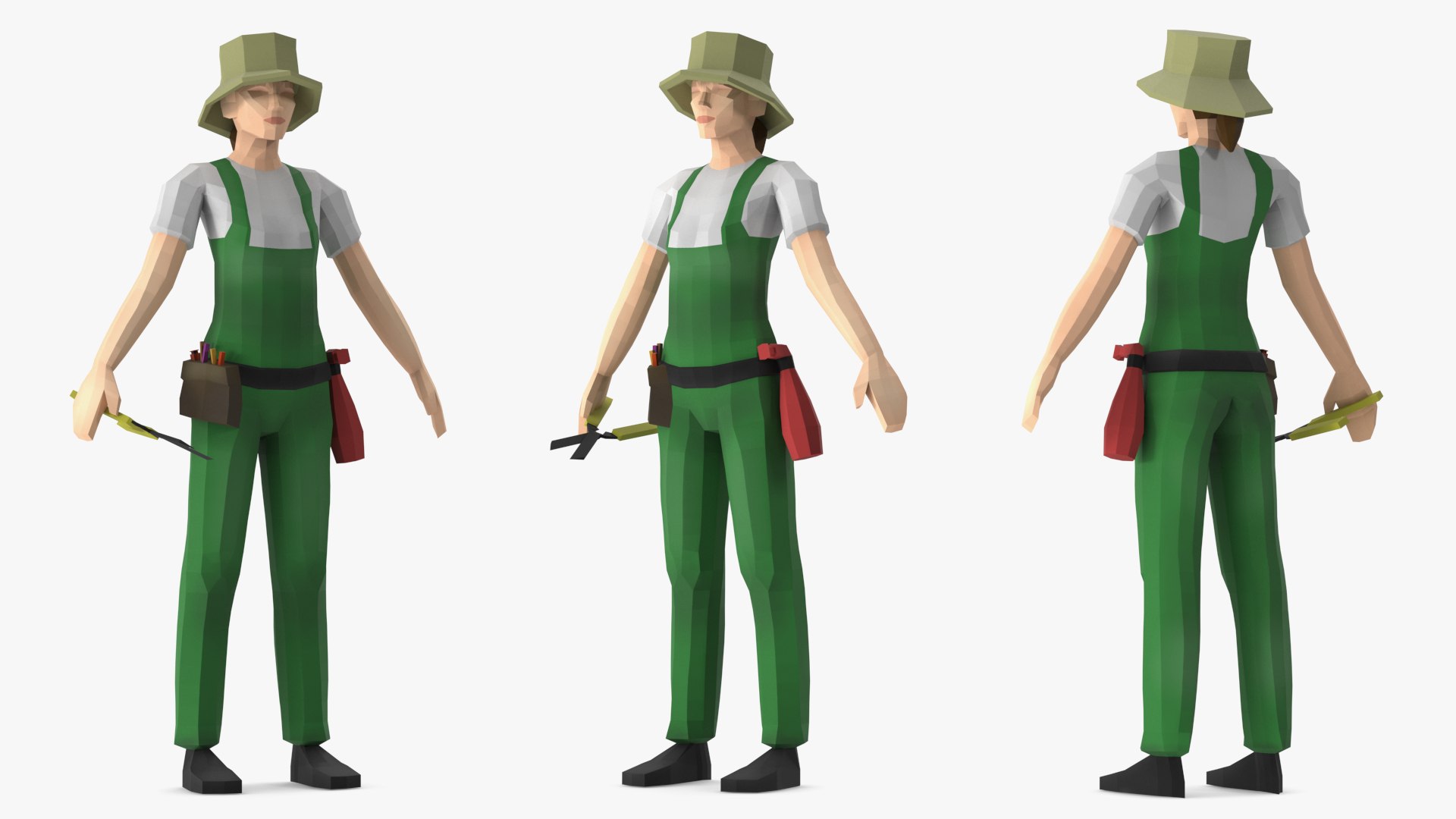 Gardener Low Poly Rigged for Maya 3D model https://p.turbosquid.com/ts-thumb/ck/eZdqXR/yY/gardenerlowpolyriggedformayamb3dmodel012/jpg/1708258077/1920x1080/fit_q87/c8dc28517cee8a1c70e8c808767407bb3a62c71f/gardenerlowpolyriggedformayamb3dmodel012.jpg