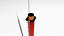 Game Ready Radio pole
