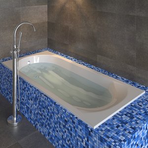 Riho Miami bath with Ravak floor mixer